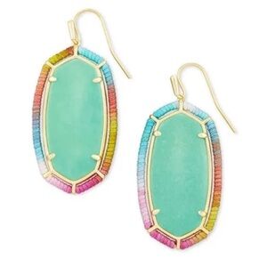 Kendra Scott Threaded mint Elle
